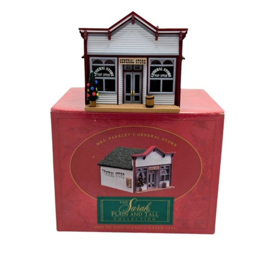 1994 Hallmark The Sarah Plain & Tall Collection Mrs. Parkley's General Store